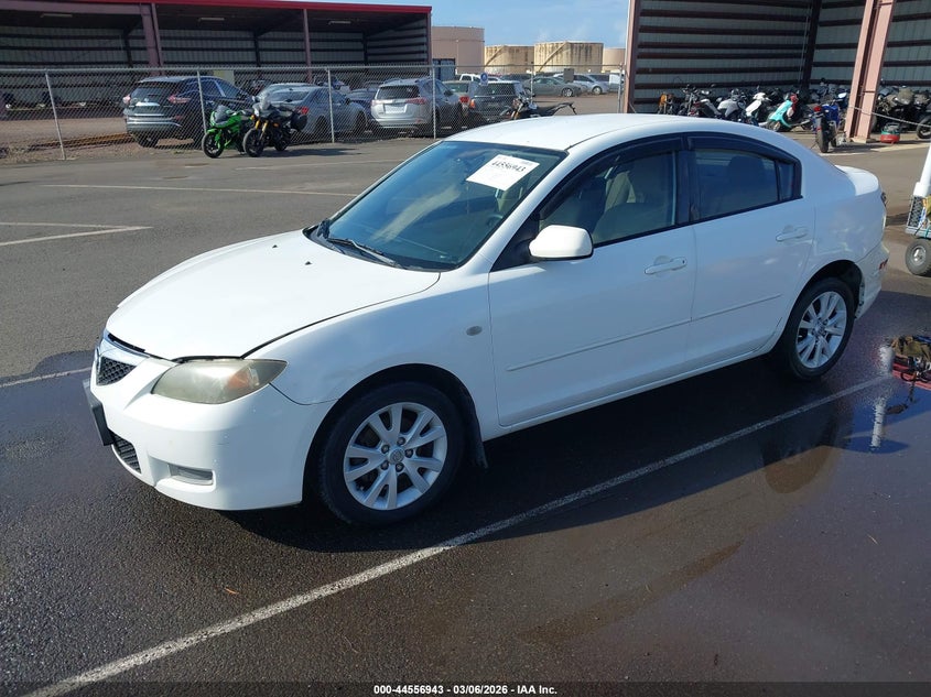 2007 Mazda 3 VIN JM1BK32F271659126 IAAI salvage auction — RIGHT FRONT, Salvage (Hawaii), sold $300 on 2026-07-28 (photo 2)