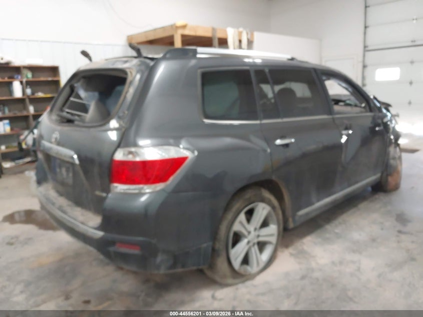 2012 Toyota Highlander VIN 5TDDK3EH1CS111427 IAAI salvage auction — ROLLOVER, Regular (South Dakota), sold $450 on 2026-07-21 (photo 4)