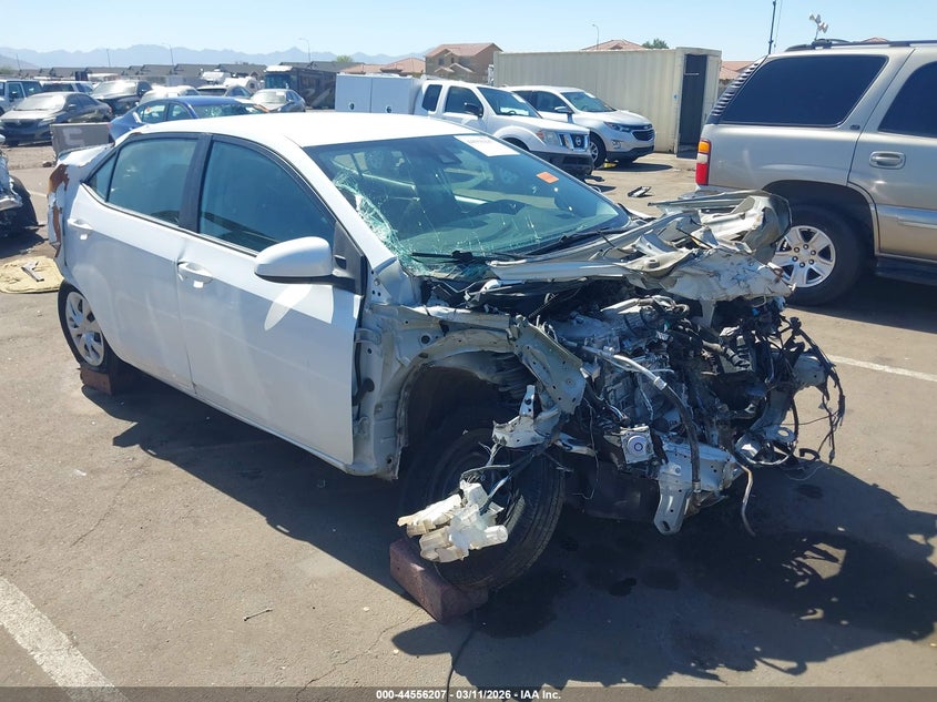 2017 Toyota Corolla VIN 5YFBURHE2HP693429 IAAI salvage auction — FRONT & REAR, Junk (Oklahoma), sold $25 on 2026-07-28 (photo 1)