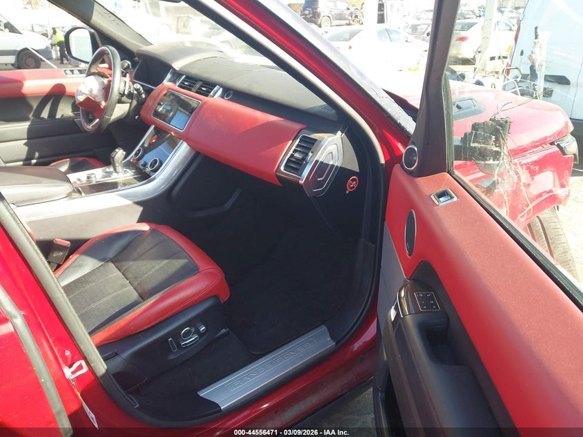 2018 Land rover Range rover sport VIN SALWV2SV5JA804136 IAAI salvage auction — FRONT END, Salvage (California), sold $6,300 on 2026-07-22 (photo 5)