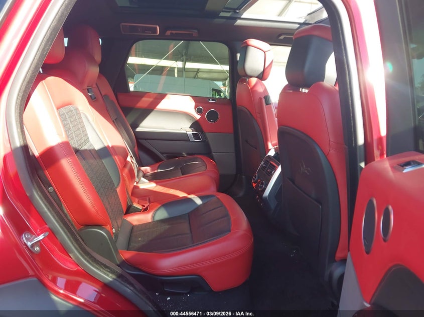 2018 Land rover Range rover sport VIN SALWV2SV5JA804136 IAAI salvage auction — FRONT END, Salvage (California), sold $6,300 on 2026-07-22 (photo 8)