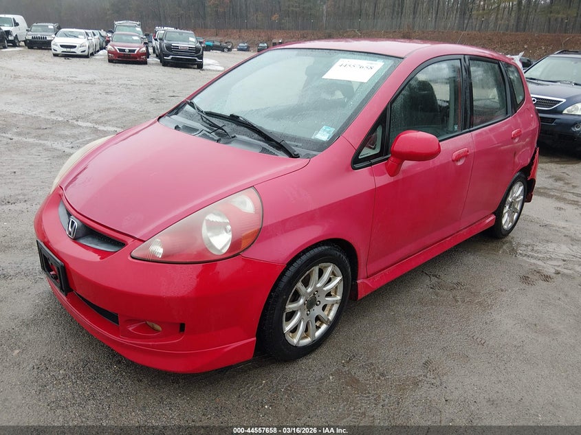 2008 Honda Fit VIN JHMGD37688S004214 IAAI salvage auction — REAR END, Salvage (Idaho), sold $400 on 2026-07-10 (photo 2)