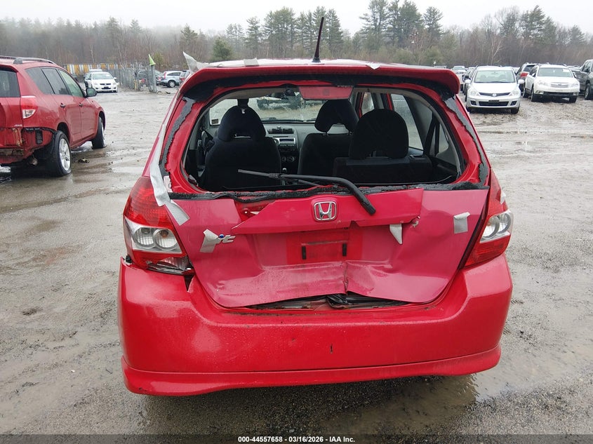 2008 Honda Fit VIN JHMGD37688S004214 IAAI salvage auction — REAR END, Salvage (Idaho), sold $400 on 2026-07-10 (photo 6)