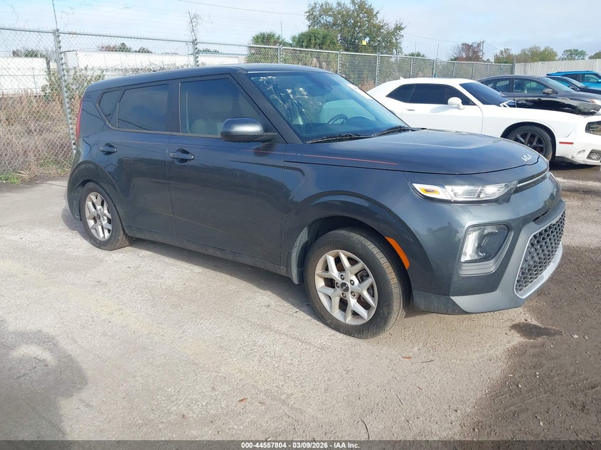 2022 Kia Soul VIN KNDJ23AU4N7802471 IAAI salvage auction — LEFT REAR, Salvage Title, sold $2,150 on 2026-07-08 (photo 1)