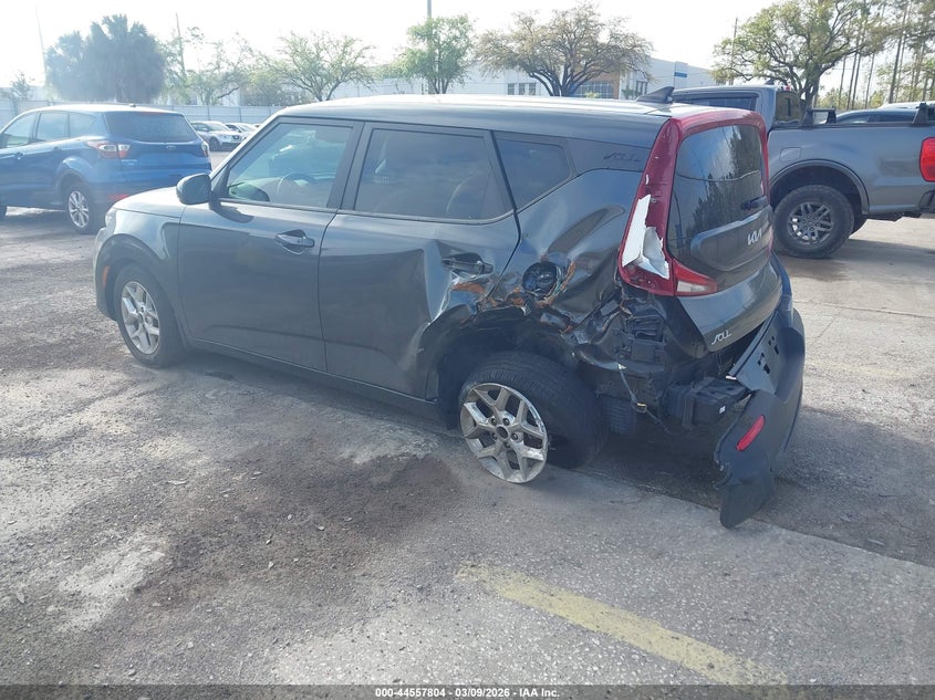 2022 Kia Soul VIN KNDJ23AU4N7802471 IAAI salvage auction — LEFT REAR, Salvage Title, sold $2,150 on 2026-07-08 (photo 3)