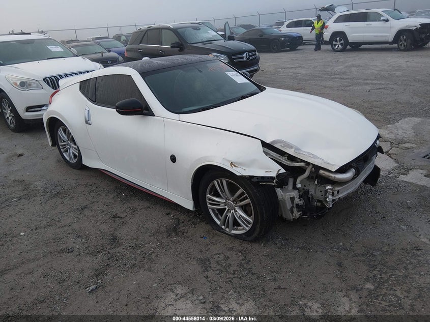 2015 Nissan 370z VIN JN1AZ4EH8FM441699 IAAI salvage auction — FRONT END, Original (Kentucky), sold $5,075 on 2026-07-27 (photo 1)