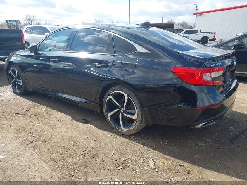 2020 Honda Accord VIN 1HGCV1F3XLA028491 IAAI salvage auction — FRONT END, Salvage (Texas), sold $6,800 on 2026-08-01 (photo 3)