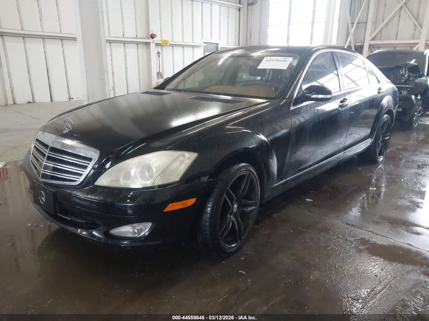 2008 Mercedes-benz S class VIN WDDNG71X28A151651 IAAI salvage auction — LEFT FRONT, Salvage (North Carolina), sold $150 on 2026-07-23 (photo 2)