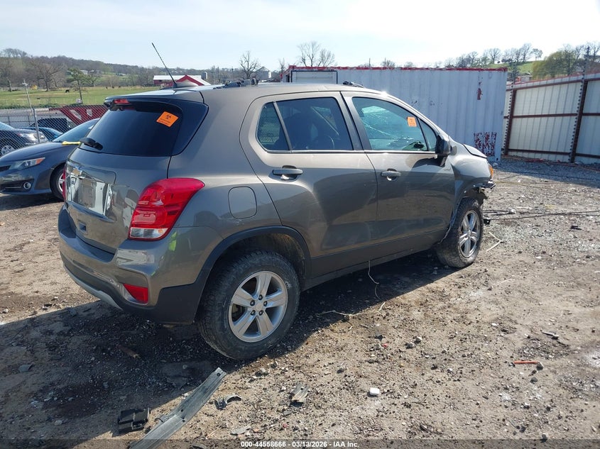 2022 Chevrolet Trax VIN KL7CJPSM5NB508492 IAAI salvage auction — BIO HAZARD, Salvage Title, sold $575 on 2026-07-23 (photo 4)