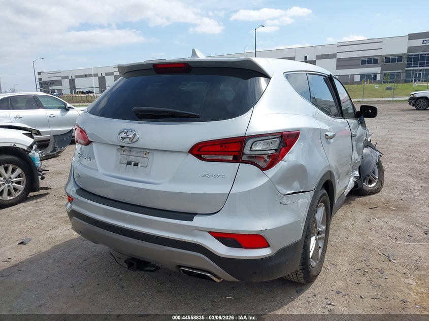 2017 Hyundai Santa fe VIN 5XYZT3LB3HG492137 IAAI salvage auction — RIGHT FRONT, Salvage (Texas), sold $2,200 on 2026-07-14 (photo 4)