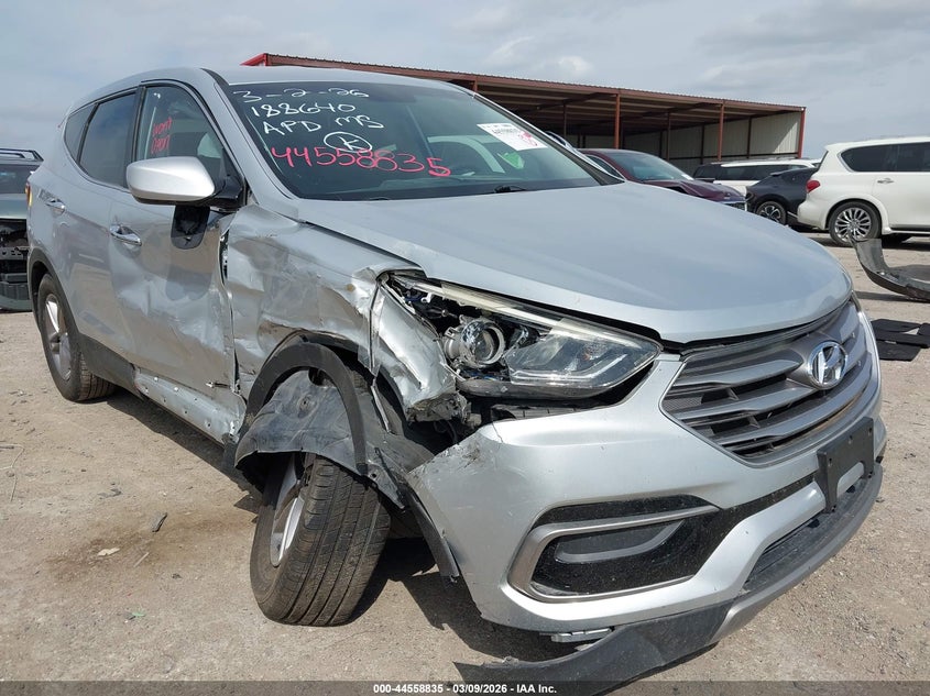 2017 Hyundai Santa fe VIN 5XYZT3LB3HG492137 IAAI salvage auction — RIGHT FRONT, Salvage (Texas), sold $2,200 on 2026-07-14 (photo 6)