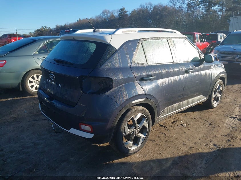 2023 Hyundai Venue VIN KMHRC8A32PU230126 IAAI salvage auction — REAR END, Salvage (Massachusetts), sold $5,150 on 2026-07-07 (photo 4)