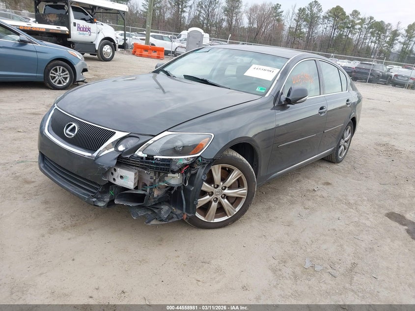 2011 Lexus Gs VIN JTHCE1KS5B0030681 IAAI salvage auction — FRONT END, Clear (Virginia), sold $800 on 2026-07-10 (photo 2)