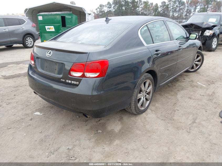 2011 Lexus Gs VIN JTHCE1KS5B0030681 IAAI salvage auction — FRONT END, Clear (Virginia), sold $800 on 2026-07-10 (photo 4)