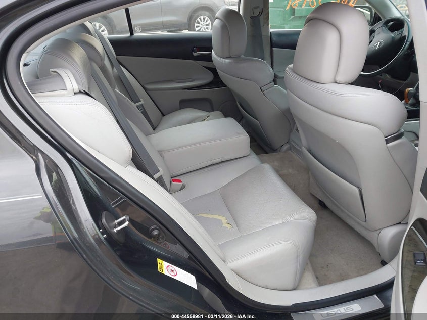 2011 Lexus Gs VIN JTHCE1KS5B0030681 IAAI salvage auction — FRONT END, Clear (Virginia), sold $800 on 2026-07-10 (photo 8)