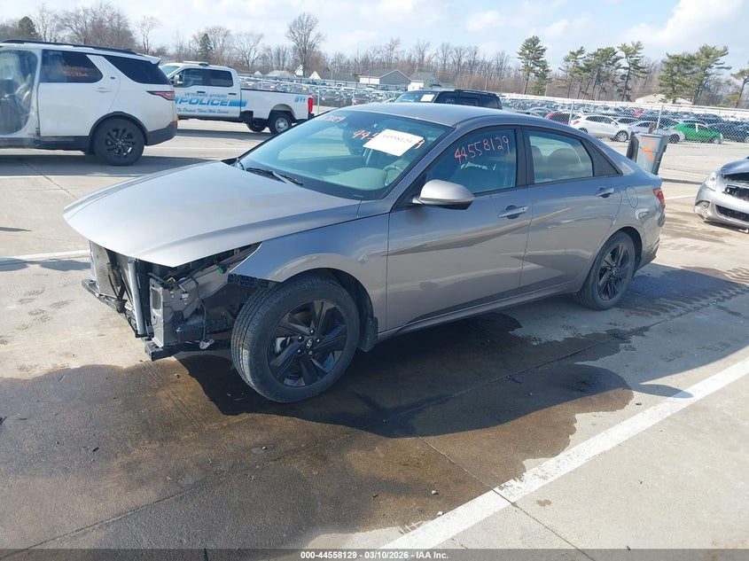 2023 Hyundai Elantra VIN KMHLM4AG5PU394713 IAAI salvage auction — FRONT END, Salvage (Indiana), sold $3,500 on 2026-07-30 (photo 2)