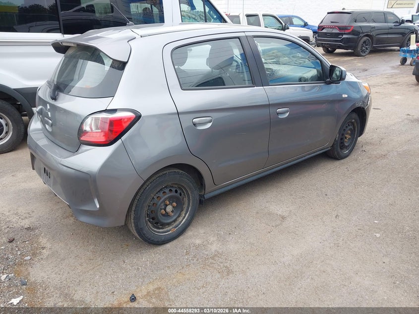 2022 Mitsubishi Mirage VIN ML32AUHJ7NH008635 IAAI salvage auction — FRONT END, Salvage Title, sold $2,100 on 2026-07-15 (photo 4)