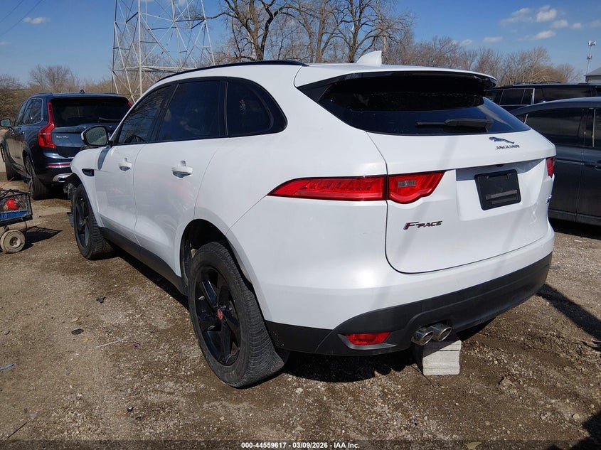 2018 Jaguar F-pace VIN SADCJ2FN2JA241647 IAAI salvage auction — FRONT END, Salvage Title, sold $1,550 on 2026-07-15 (photo 3)