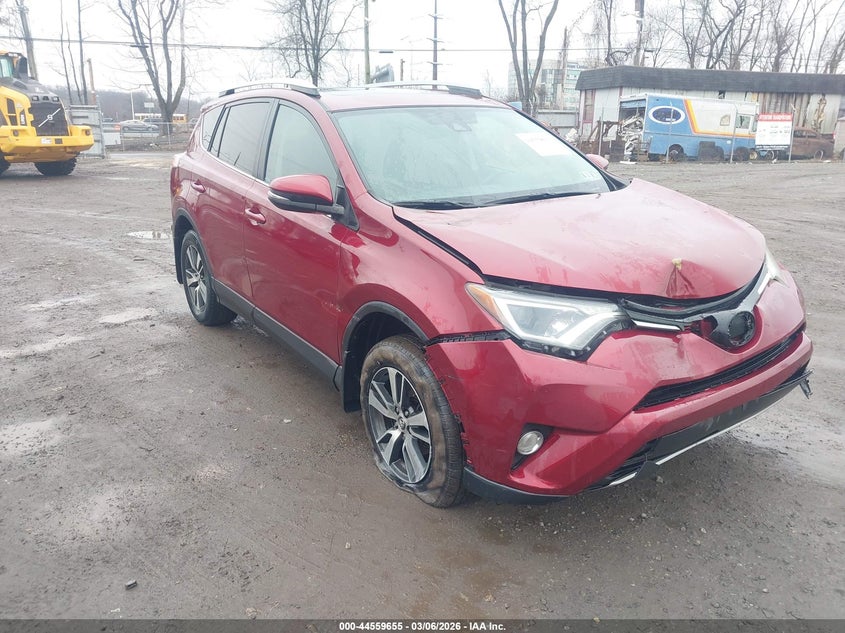 2018 Toyota Rav 4 VIN 2T3RFREV9JW833999 IAAI salvage auction — FRONT END, Salvage (Delaware), sold $4,950 on 2026-07-06 (photo 1)