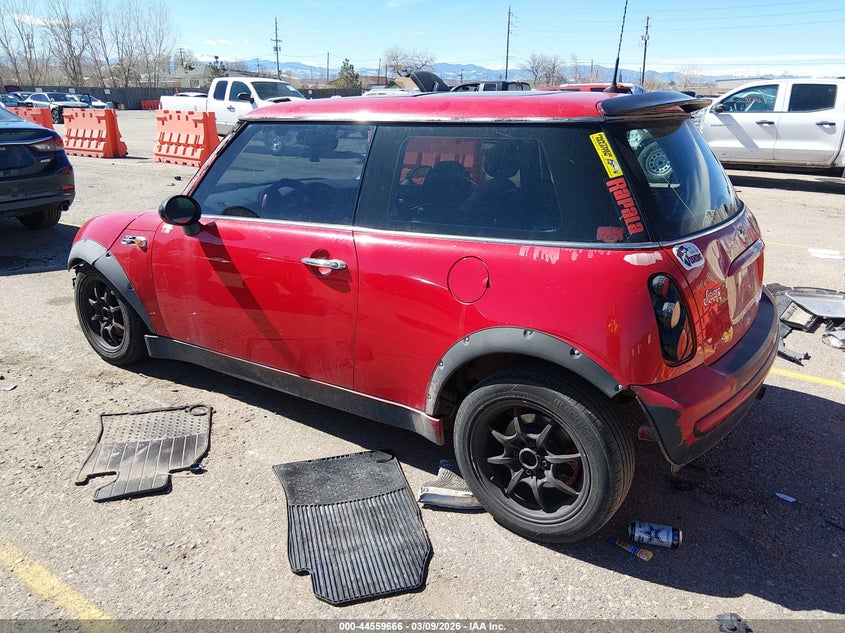 2003 Mini Cooper VIN WMWRC334X3TC44238 IAAI salvage auction — REAR END, Salvage (Colorado), sold $250 on 2026-07-14 (photo 3)