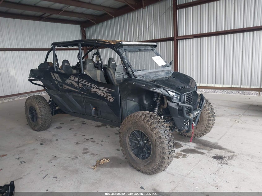 2025 Kawasaki VIN JKARTCH13SB500247 IAAI salvage auction — LEFT REAR, Salvage Title, sold $5,500 on 2026-07-14 (photo 1)