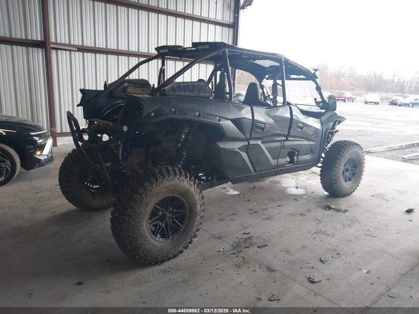 2025 Kawasaki VIN JKARTCH13SB500247 IAAI salvage auction — LEFT REAR, Salvage Title, sold $5,500 on 2026-07-14 (photo 4)