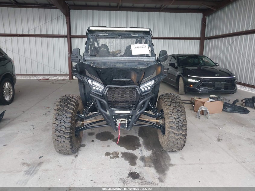 2025 Kawasaki VIN JKARTCH13SB500247 IAAI salvage auction — LEFT REAR, Salvage Title, sold $5,500 on 2026-07-14 (photo 5)
