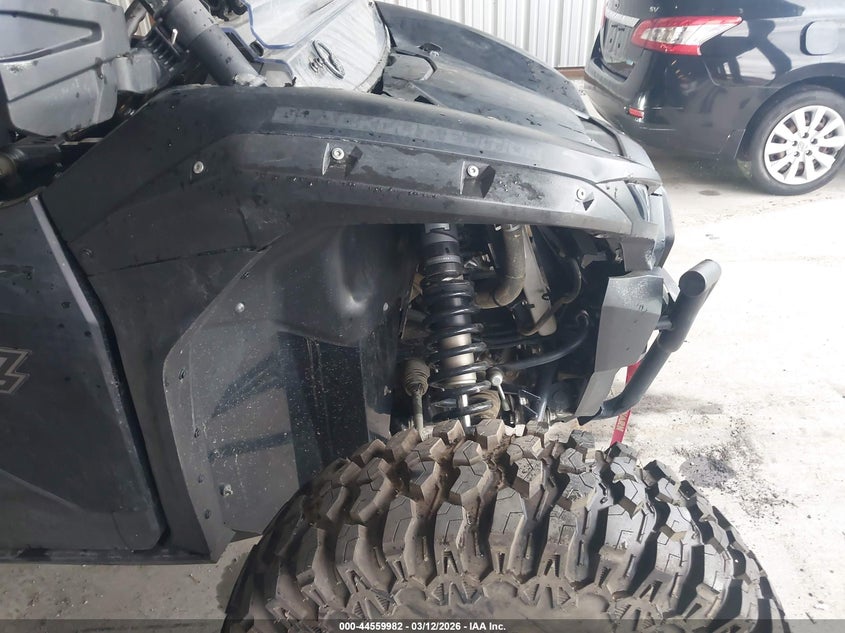 2025 Kawasaki VIN JKARTCH13SB500247 IAAI salvage auction — LEFT REAR, Salvage Title, sold $5,500 on 2026-07-14 (photo 8)