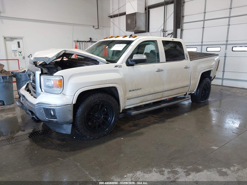 2014 Gmc SIERRA VIN 3GTU2VEC3EG516724 IAAI salvage auction — FRONT & REAR, Salvage Title, sold $2,150 on 2026-08-03 (photo 2)