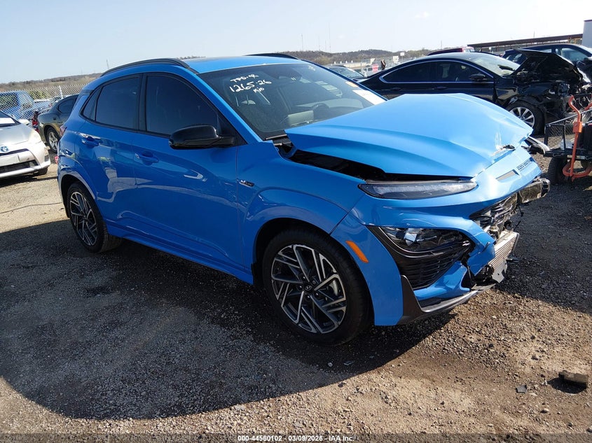 2023 Hyundai Kona VIN KM8K3CA31PU953776 IAAI salvage auction — LEFT SIDE, Salvage (Oklahoma), sold $75 on 2026-07-28 (photo 1)