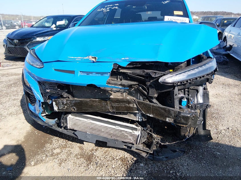 2023 Hyundai Kona VIN KM8K3CA31PU953776 IAAI salvage auction — LEFT SIDE, Salvage (Oklahoma), sold $75 on 2026-07-28 (photo 6)