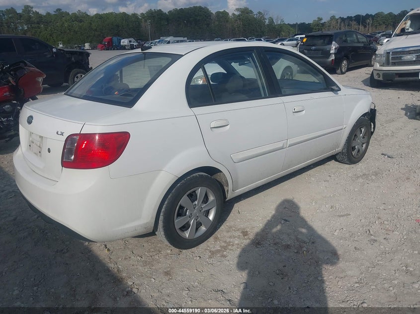 2011 Kia Rio VIN KNADH4A3XB6960613 IAAI salvage auction — RIGHT FRONT, Salvage (North Carolina), sold $25 on 2026-07-28 (photo 4)