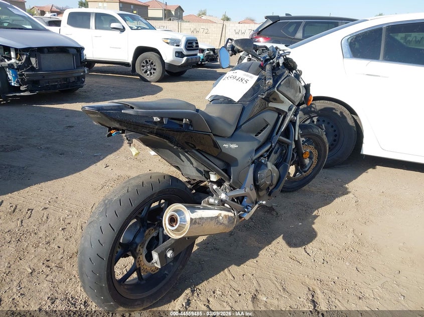 2015 Honda Nc VIN JH2RC6302FK100263 IAAI salvage auction — FRONT END, Salvage Title, sold $375 on 2026-07-15 (photo 4)
