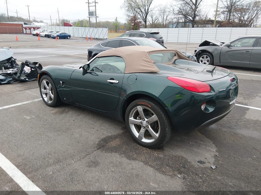 2007 Pontiac Solstice VIN 1G2MB35B27Y107588 IAAI salvage auction — FRONT END, Salvage (Tennessee), sold $2,250 on 2026-07-08 (photo 3)