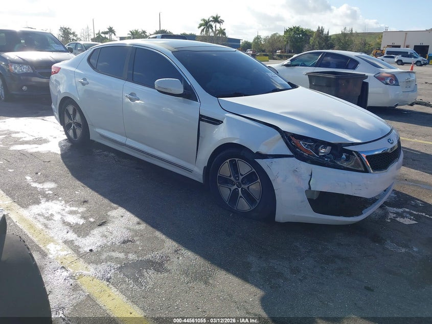 2013 Kia Optima VIN KNAGM4AD3D5060291 IAAI salvage auction — RIGHT SIDE, Salvage Title, sold $700 on 2026-07-23 (photo 1)
