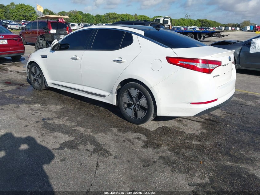 2013 Kia Optima VIN KNAGM4AD3D5060291 IAAI salvage auction — RIGHT SIDE, Salvage Title, sold $700 on 2026-07-23 (photo 3)
