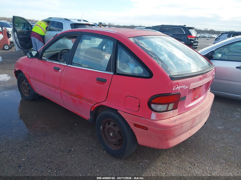 1995 Ford Aspire VIN KNJLT06H5S6133870 IAAI salvage auction — RIGHT SIDE, Bill Of Sale (Texas), sold $100 on 2026-07-21 (photo 3)