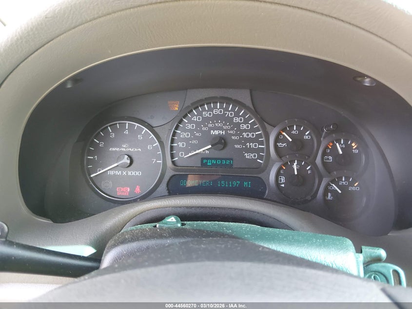 2002 Oldsmobile Bravada VIN 1GHDS13S322444439 IAAI salvage auction — LEFT & RIGHT, Salvage (New Jersey), sold $25 on 2026-07-27 (photo 7)