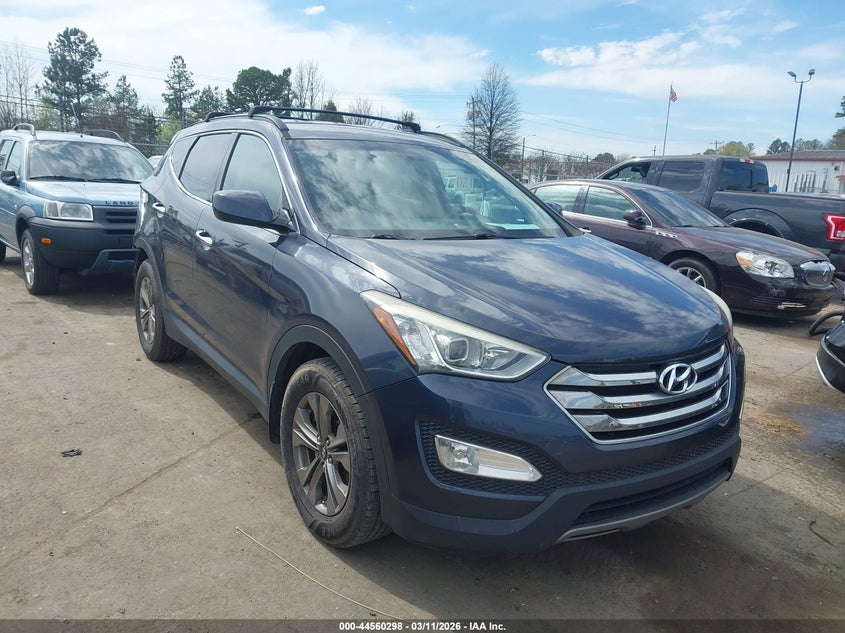 2015 Hyundai Santa fe VIN 5XYZU3LB6FG288992 IAAI salvage auction — REAR END, Salvage (North Carolina), sold $1,600 on 2026-07-29 (photo 1)