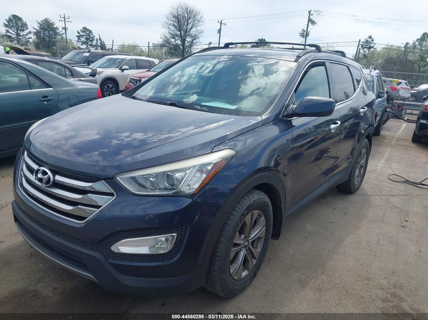 2015 Hyundai Santa fe VIN 5XYZU3LB6FG288992 IAAI salvage auction — REAR END, Salvage (North Carolina), sold $1,600 on 2026-07-29 (photo 2)