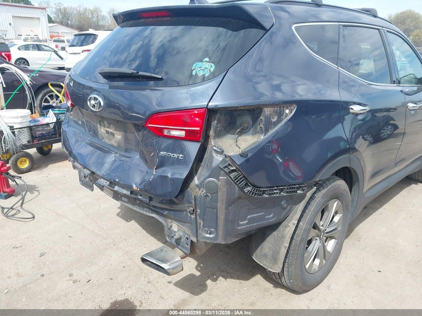 2015 Hyundai Santa fe VIN 5XYZU3LB6FG288992 IAAI salvage auction — REAR END, Salvage (North Carolina), sold $1,600 on 2026-07-29 (photo 6)