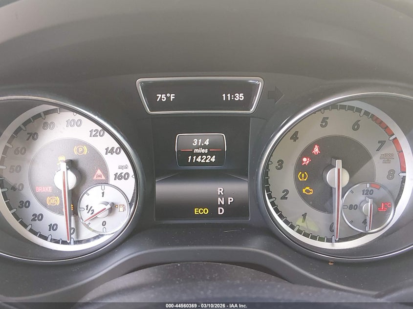 2014 Mercedes-benz Cla-klasse VIN WDDSJ4EB3EN103596 IAAI salvage auction — UNDERCARRIAGE, Salvage (Nevada), sold $2,000 on 2026-07-31 (photo 7)