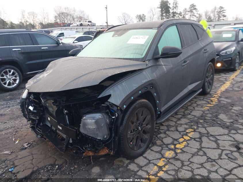 2022 Hyundai Tucson VIN KM8JF3AEXNU169808 IAAI salvage auction — FRONT END, Salvage Title, sold $6,300 on 2026-07-15 (photo 2)