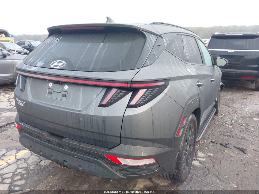2022 Hyundai Tucson VIN KM8JF3AEXNU169808 IAAI salvage auction — FRONT END, Salvage Title, sold $6,300 on 2026-07-15 (photo 4)
