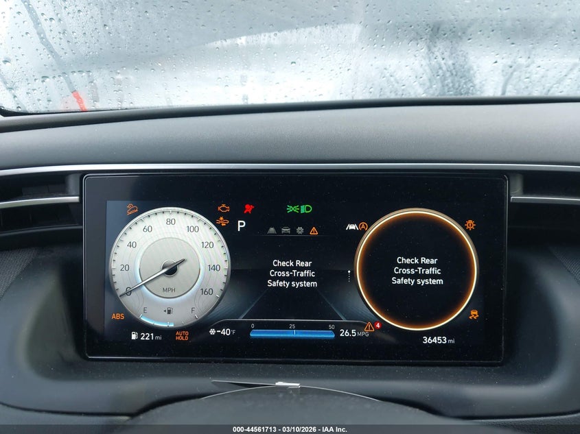 2022 Hyundai Tucson VIN KM8JF3AEXNU169808 IAAI salvage auction — FRONT END, Salvage Title, sold $6,300 on 2026-07-15 (photo 7)