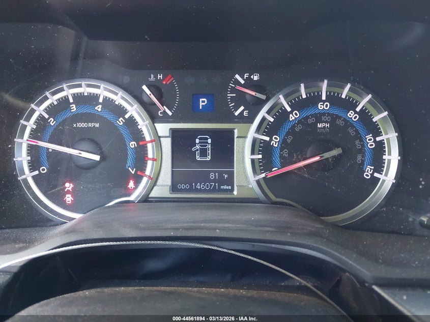 2017 Toyota 4runner VIN JTEBU5JRXH5426909 IAAI salvage auction — FRONT END, Salvage Title, sold $6,800 on 2026-07-14 (photo 7)