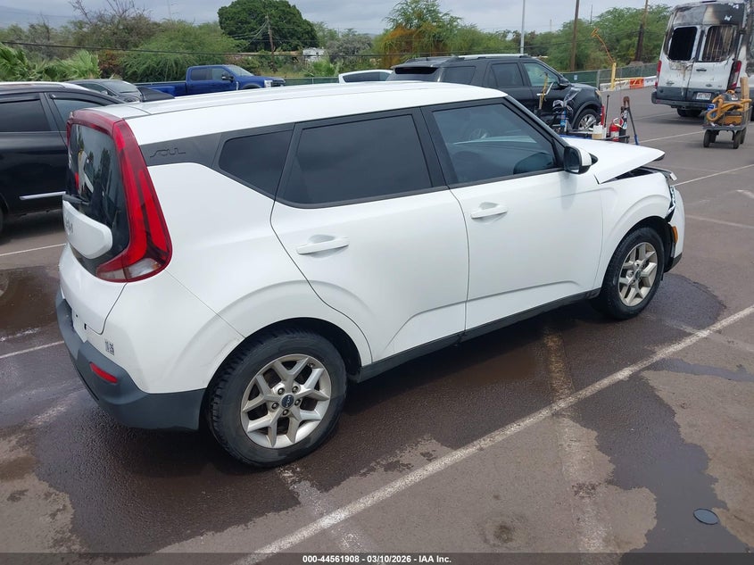 2022 Kia Soul VIN KNDJ23AU2N7159361 IAAI salvage auction — FRONT END, Clear (Hawaii), sold $1,550 on 2026-07-21 (photo 4)