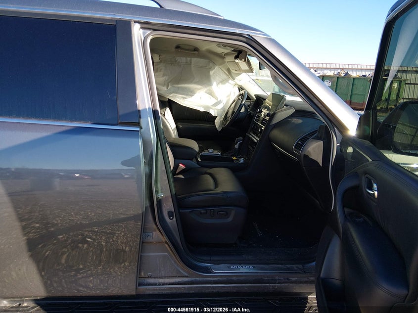 2022 Nissan Armada VIN JN8AY2AD1N9676510 IAAI salvage auction — LEFT SIDE, Salvage Title, sold $14,700 on 2026-07-09 (photo 5)