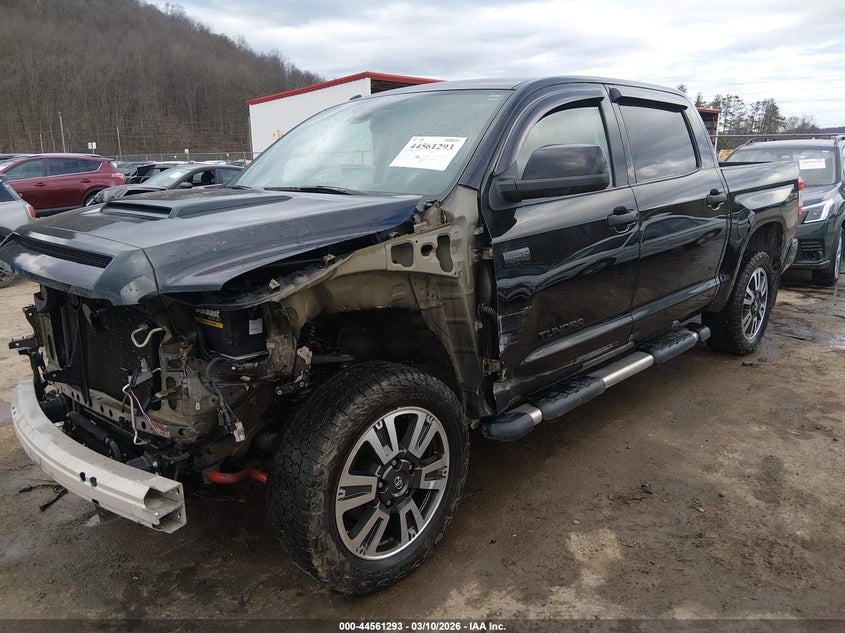 2019 Toyota Tundra VIN 5TFDW5F13KX807085 IAAI salvage auction — FRONT END, Salvage (West Virginia), sold $15,525 on 2026-07-16 (photo 2)