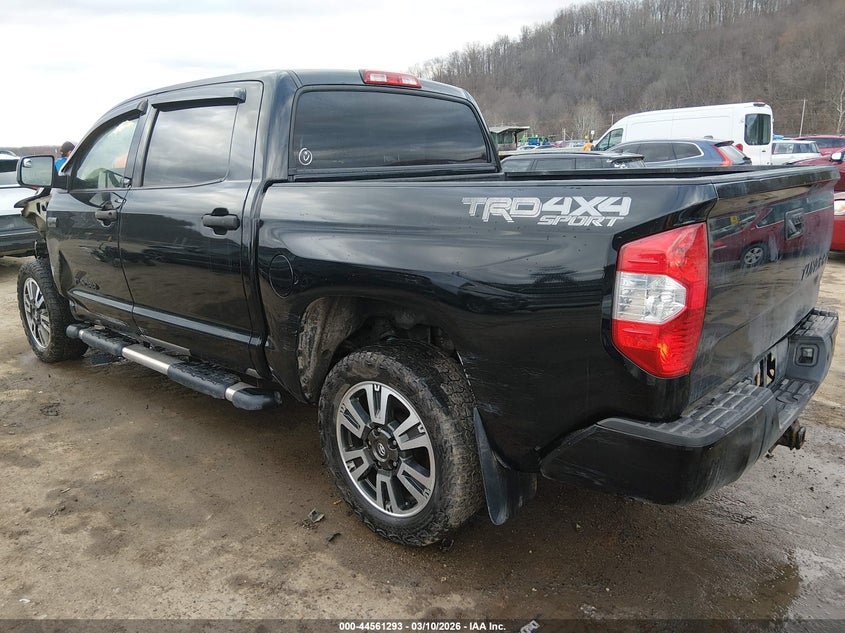 2019 Toyota Tundra VIN 5TFDW5F13KX807085 IAAI salvage auction — FRONT END, Salvage (West Virginia), sold $15,525 on 2026-07-16 (photo 3)